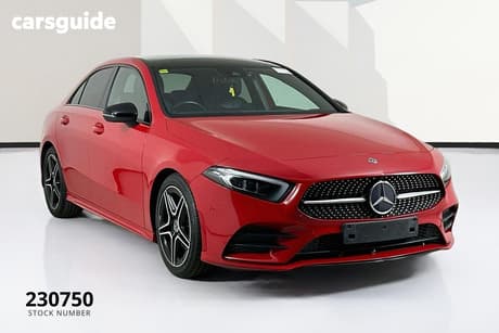 Red 2020 Mercedes-Benz A200 Sedan