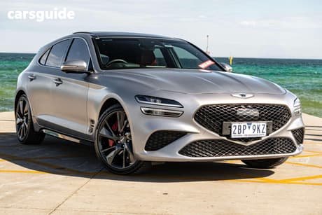 Silver 2021 Genesis G70 Wagon 2.0T Shooting Brake