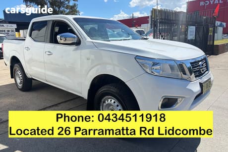 White 2019 Nissan Navara Dual Cab Pick-up Rx (4X4)
