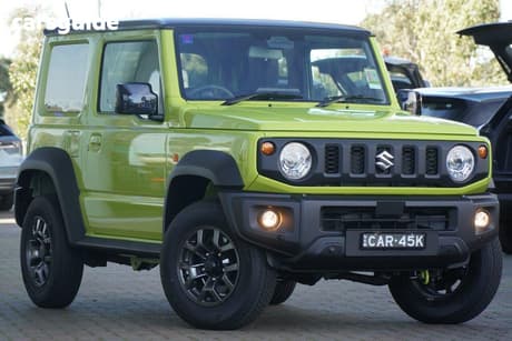 Yellow 2026 Suzuki Jimny Wagon Xl