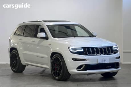 White 2014 Jeep Grand Cherokee Wagon Srt 8 (4X4)