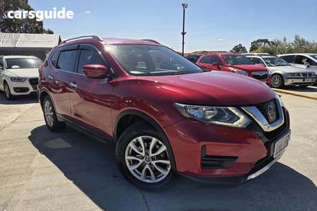 Red 2018 Nissan X-Trail Wagon St (4Wd)
