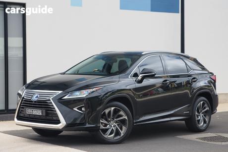 Grey 2017 Lexus RX450H Wagon Sports Luxury Hybrid