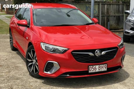 Red 2018 Holden Commodore Sportswagon Rs (5Yr)