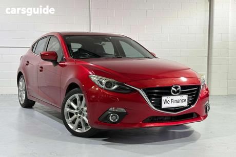 Red 2016 Mazda 3 Hatchback Sp25