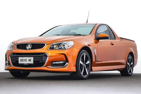 Orange 2017 Holden UTE Utility Sv6