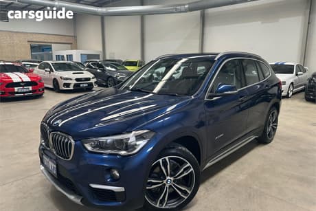 Blue 2015 BMW X1 Wagon Xdrive 25I