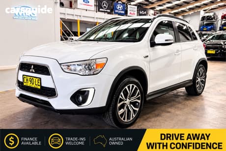 White 2016 Mitsubishi ASX Wagon Ls (2Wd)