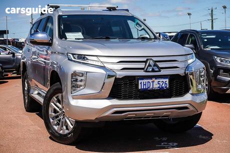 Silver 2020 Mitsubishi Pajero Sport Wagon Glx (4X4) 5 Seat
