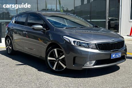 Grey 2018 Kia Cerato Hatchback Sport
