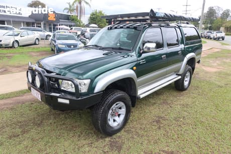 Green 2003 Toyota Hilux Dual Cab Pick-up Sr5 (4X4)