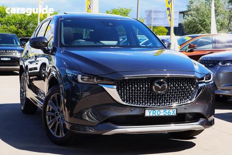 Grey 2024 Mazda CX-5 Wagon G25 Akera (Awd)