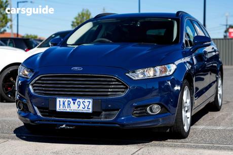Blue 2017 Ford Mondeo Wagon Trend Tdci