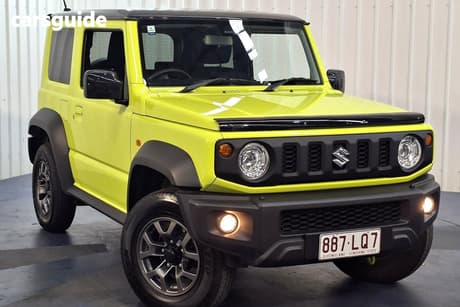 Yellow 2024 Suzuki Jimny Wagon Glx
