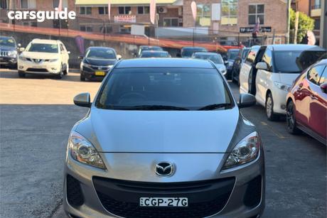Silver 2012 Mazda 3 Sedan Neo