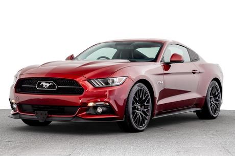 Red 2017 Ford Mustang Coupe Fastback Gt 5.0 V8
