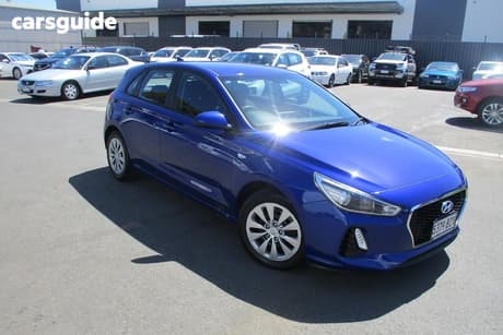 Blue 2019 Hyundai I30 Hatchback Go
