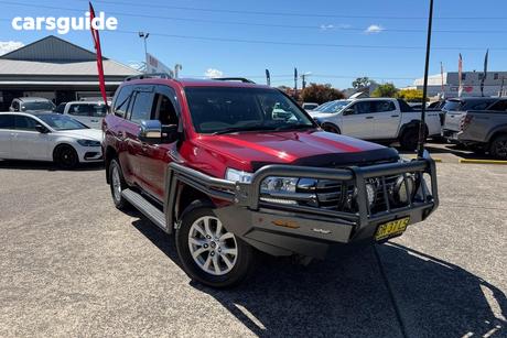 Red 2020 Toyota Landcruiser Wagon Lc200 Vx (4X4)