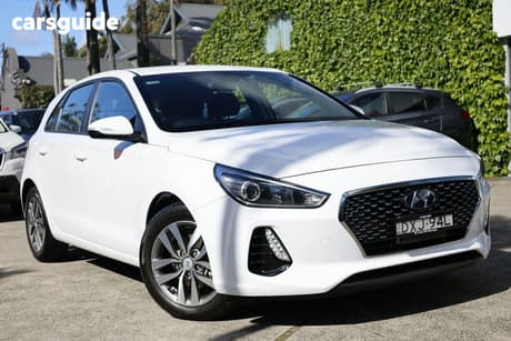 White 2018 Hyundai I30 Hatchback Active Smartsense