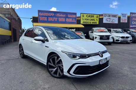 White 2022 Volkswagen Golf Hatchback 110Tsi R-Line