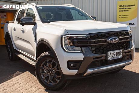 White 2025 Ford Ranger Double Cab Pick Up Wildtrak 2.0 (4X4)