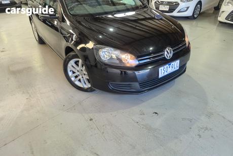 Black 2009 Volkswagen Golf Hatchback 118 Tsi Comfortline