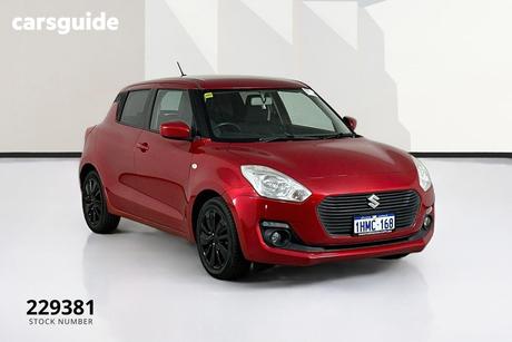 Red 2019 Suzuki Swift Hatchback Gl Navi