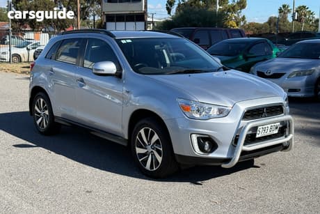 Silver 2014 Mitsubishi ASX Wagon Ls (4Wd)