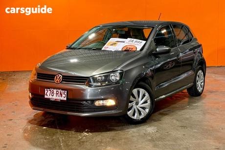 Grey 2015 Volkswagen Polo Hatchback 66 Tsi Trendline