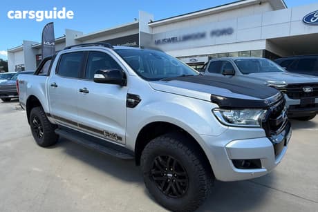 Silver 2017 Ford Ranger Dual Cab Utility Xlt 3.2 (4X4)