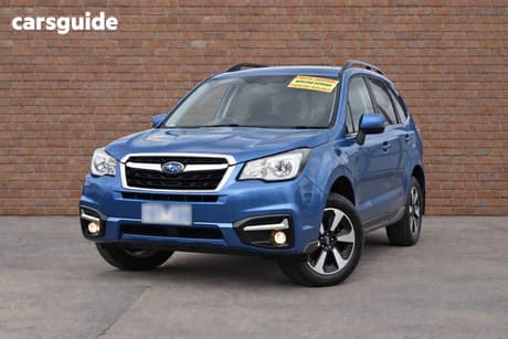 Blue 2017 Subaru Forester Wagon 2.5I-L