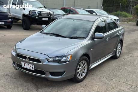 Silver 2012 Mitsubishi Lancer Sedan Lx