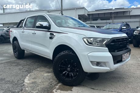 White 2017 Ford Ranger Dual Cab Utility Xlt 3.2 (4X4)