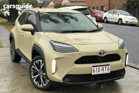 Beige 2022 Toyota Yaris Cross Wagon Urban (Two-Tone)