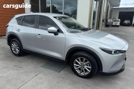 Silver 2023 Mazda CX-5 SUV G25 MAXX SPORT