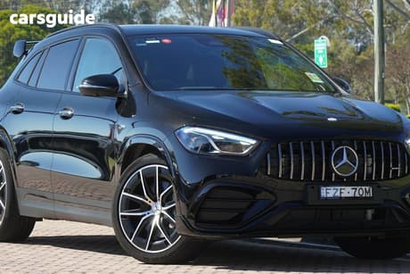 Purple 2025 Mercedes-Benz GLA35 Wagon 4Matic