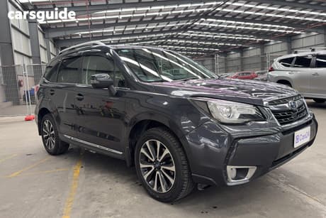 Grey 2016 Subaru Forester Wagon 2.0Xt Premium