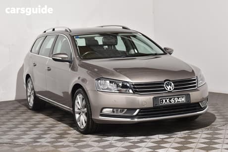 Grey 2013 Volkswagen Passat Wagon 118 Tsi