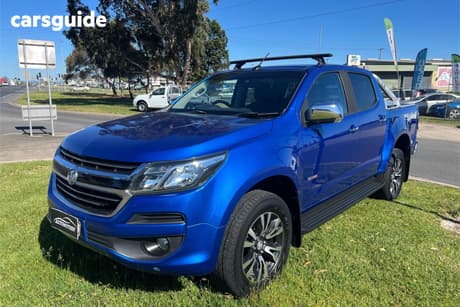 Blue 2019 Holden Colorado Crew Cab Pickup Ltz (4X4)