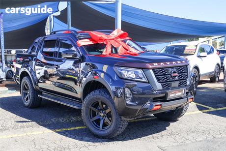 Black 2021 Nissan Navara Dual Cab Pick-up Pro-4X (4X4)