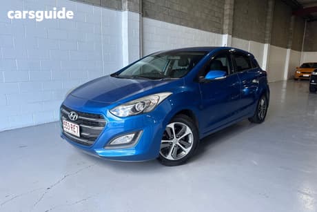 Blue 2015 Hyundai I30 Hatchback Active X