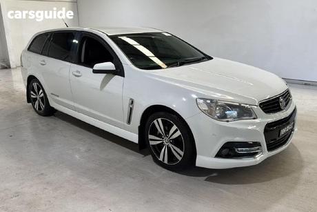 White 2015 Holden Commodore Sportswagon Sv6 Storm