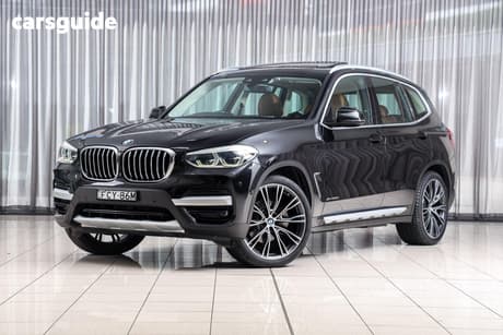 Black 2018 BMW X3 Wagon Xdrive 20D