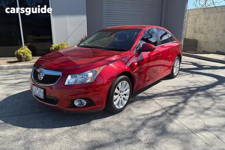 Red 2012 Holden Cruze Sedan Cdx