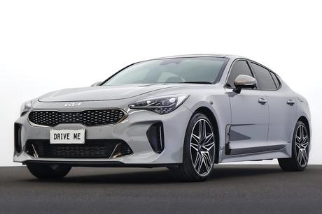Silver 2022 Kia Stinger Sedan 3.3 Gt (Black Leather)