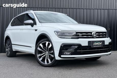 White 2018 Volkswagen Tiguan Wagon Allspace 162 Tsi Highline