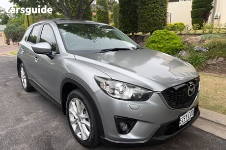 Silver 2012 Mazda CX-5 Wagon Grand Tourer (4X4)