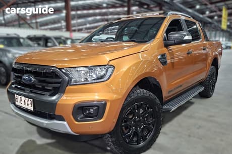 Orange 2019 Ford Ranger Double Cab Pick Up Wildtrak 2.0 (4X4)