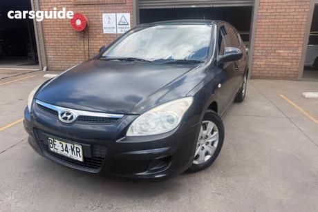 Black 2009 Hyundai I30 Hatch SX