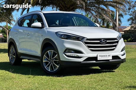 White 2018 Hyundai Tucson Wagon Active X (Fwd)